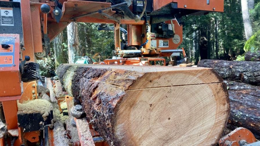 West Coast Custom Timber sawmill blades