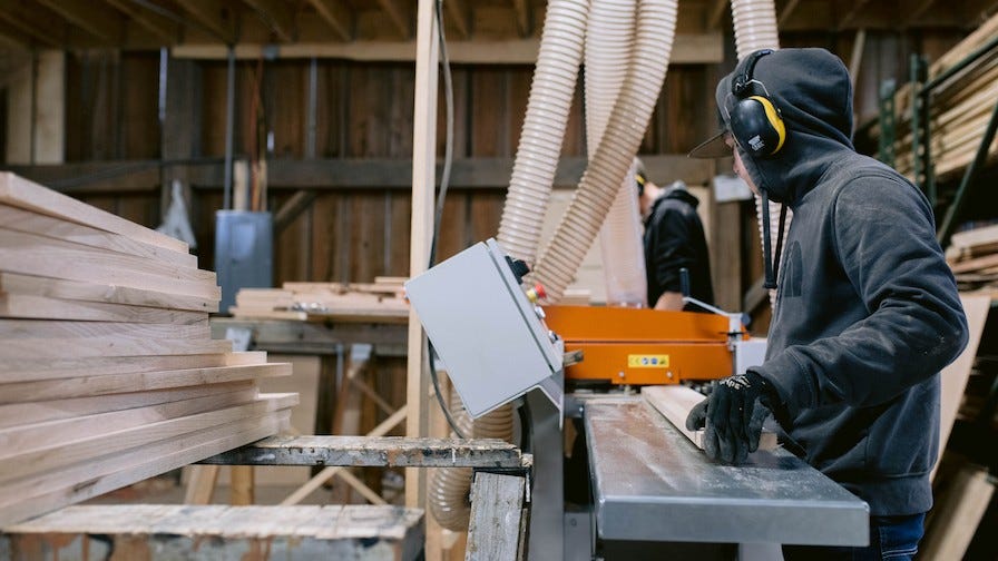 Restoration sawmill resident planer