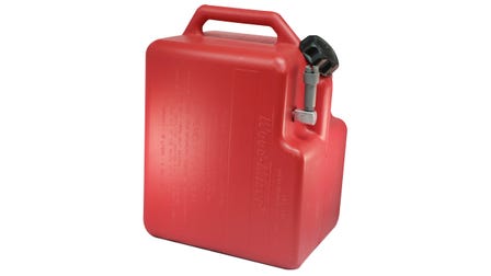 5-gallon red gas tank for Wood-Mizer portable sawmills