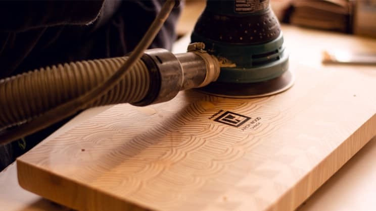 End grain cutting boards