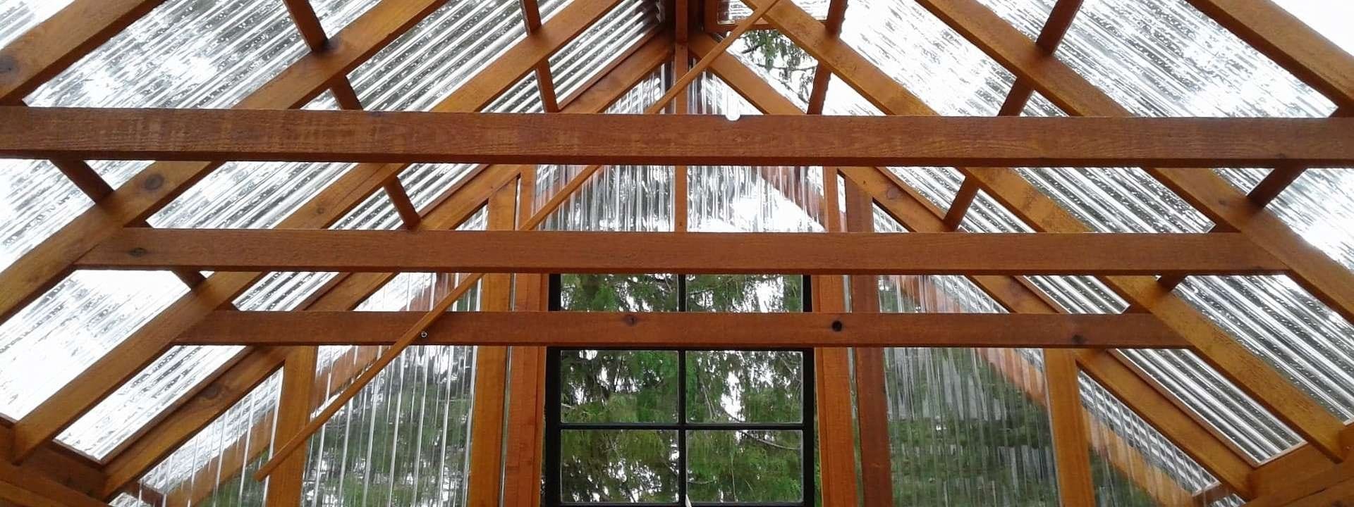 Building a Cedar Greenhouse in British Columbia