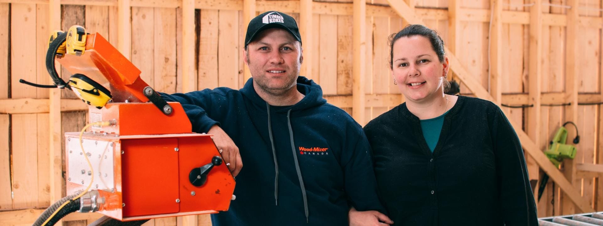 Sawing Hardwood for Lobster Traps on Prince Edward Island