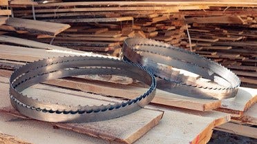 How to Fold and Coil Sawmill Blades