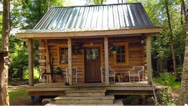 Building a Rustic Log Cabin in Ontario