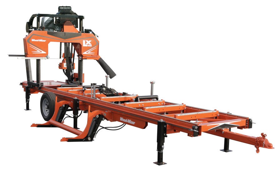 Wood-Mizer LX450 Twin Rail Sawmill