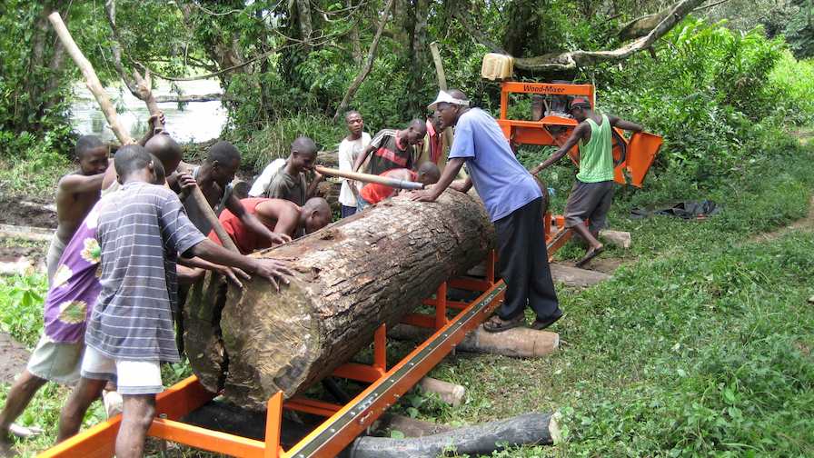 Loading logs