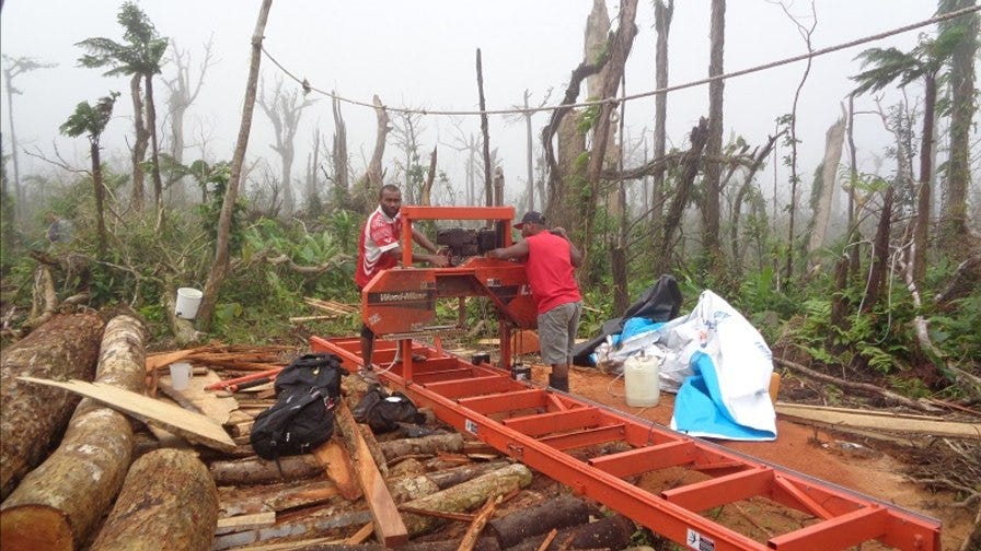 Fiji sawmill