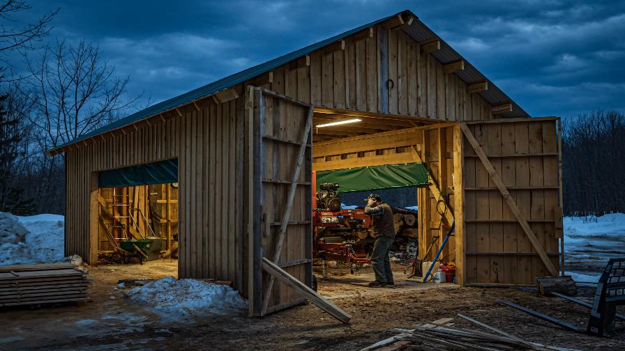 Backwoods Lumber Shed