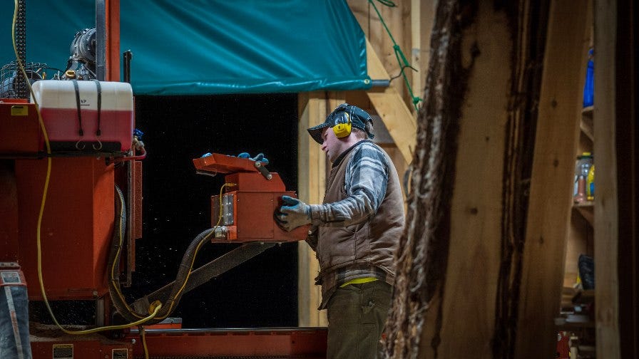 Backwoods Lumber Control Panel