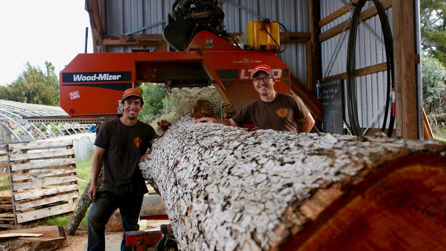 Kamuela Hardwoods Portable Sawmill