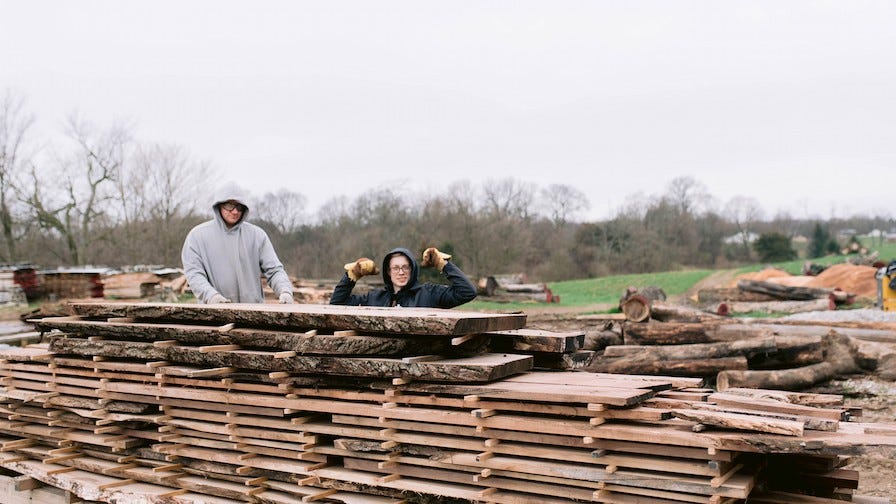 Restoration Sawmill lumber