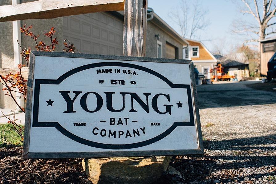 Young Bat Sign
